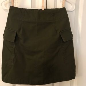 Brandy Melville Green Cargo Skirt